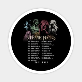 Stevie Nicks Vintage Rock Music 2023 Tour Live in Concert Magnet